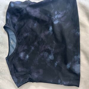 Old Navy Active Black and Gray Top